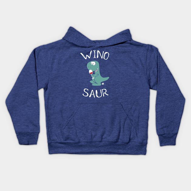 Winosaur Kids Hoodie by katelein